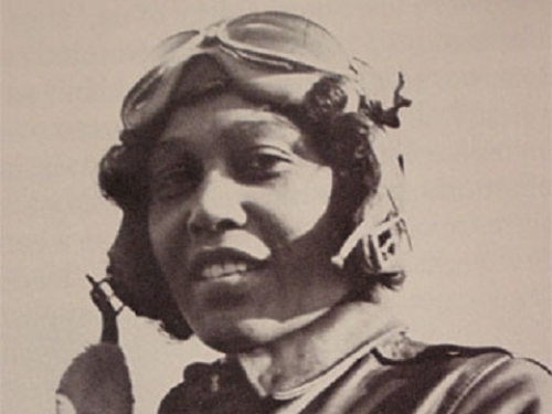 photo of early female aviator