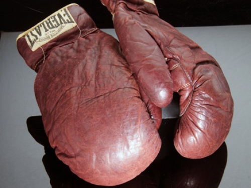 Joe Louis’ Boxing Gloves, 1936