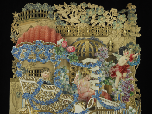 elaborate Victorian card
