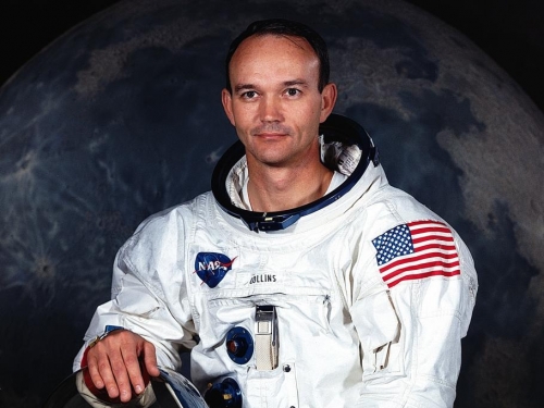 Official portrait of Apollo 11 astronaut Michael Collins