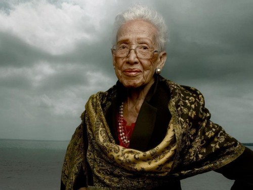 Photograph of Katherine Johnson by Annie Leibovitz.