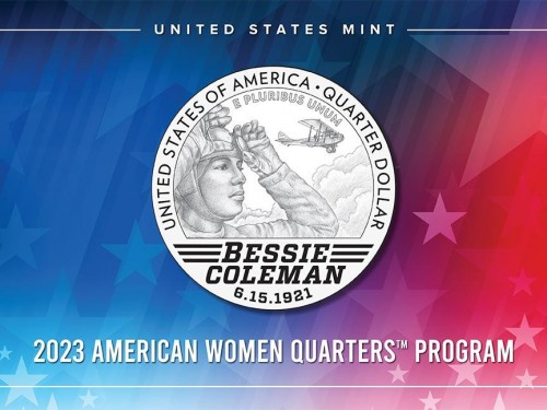 quarter for Bessie Coleman