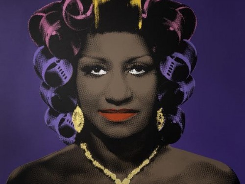 Celia con Rolos by Tony Peralta.