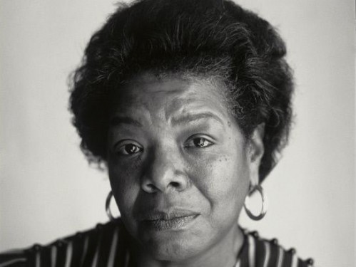 Maya Angelou, Algonquin Hotel, New York, NY, 1987 by Brigitte Lacombe, 1987. Inkjet print. National Portrait Gallery, Smithson