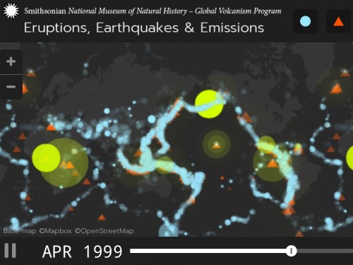 Eruptions, Earthquakes & Emissions