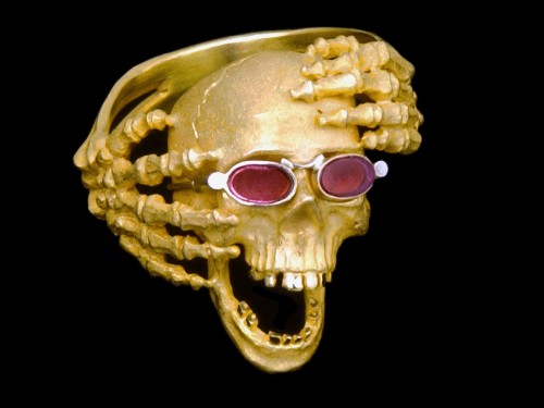 laughing skull