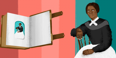 Harriet Tubman illustration.