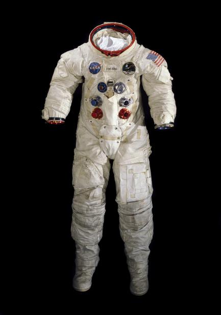 space suit.