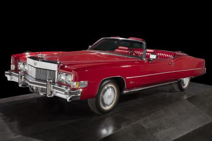 red Cadillac