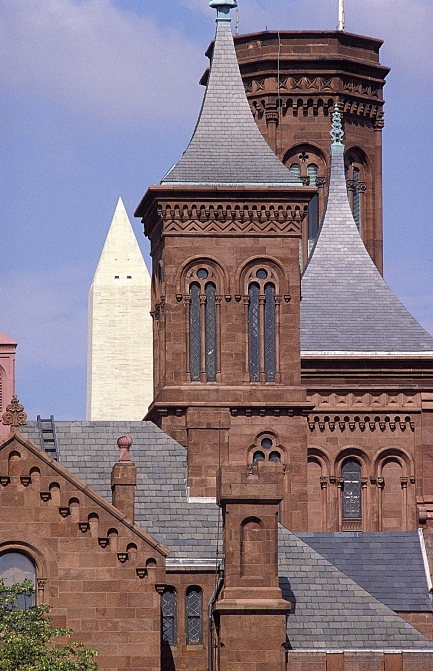 Castle Spires and Washington Monument