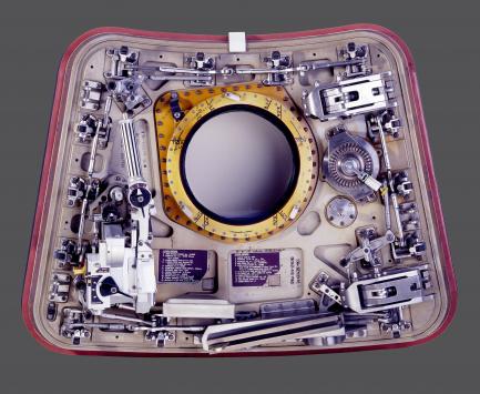 Overhead view of hatch