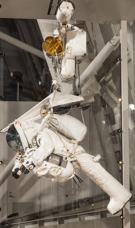 Space suite on display