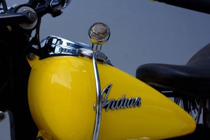 detail of Indian logo
