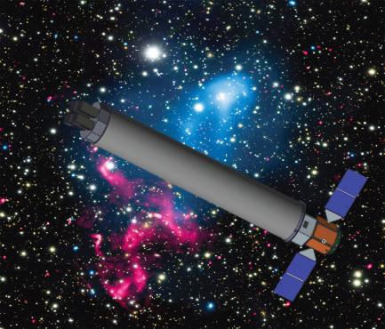artists rendering of telescope