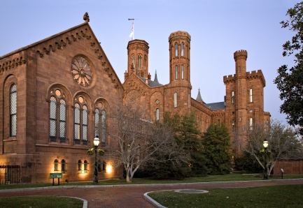 Castle at dusk
