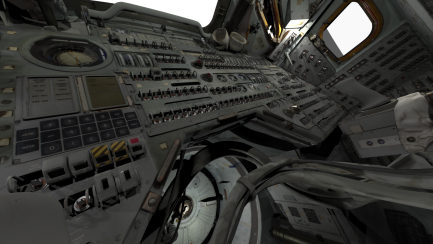 view of module's console