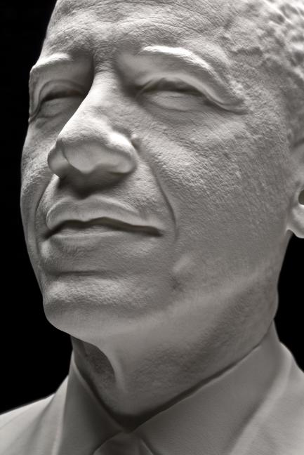 3D scan of Obama's head.