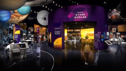 Artists rendering of Exploring the Planets Gallery 