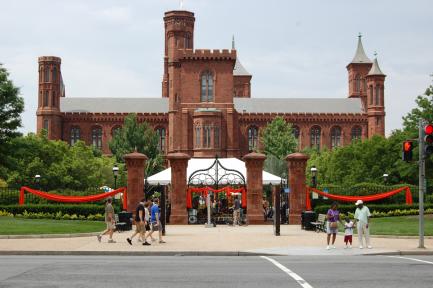 Smithsonian Castle and Enid Haupt Garden