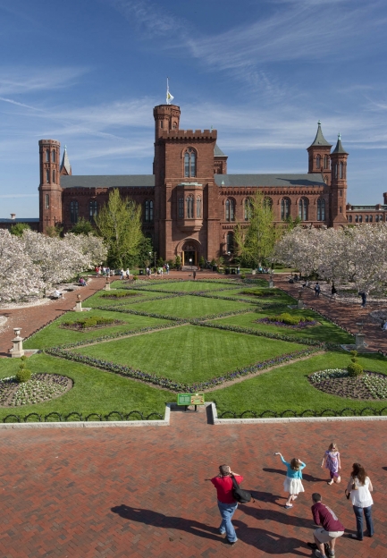 Smithsonian Castle and Enid A. Haupt Garden