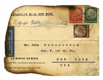 Hindenburg disaster card
