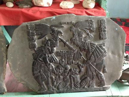 Slate carving