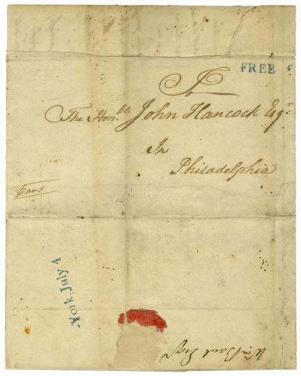 July 4, 1776, John Hancock cover
