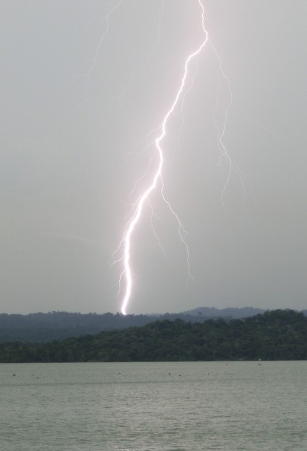 Lightning strike