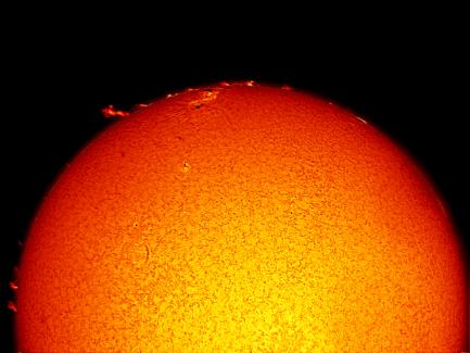 sun photograph