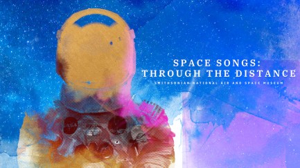 Horizontal poster for Space Songs concert