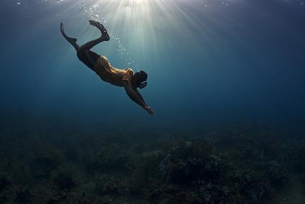 free diver