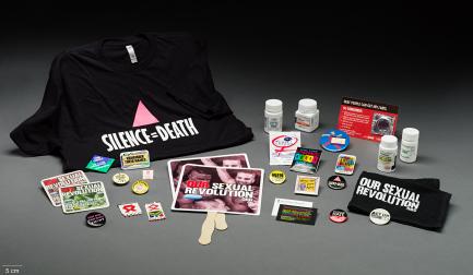 Act Up paraphernalia
