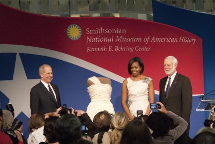 Inaugural gown presentation