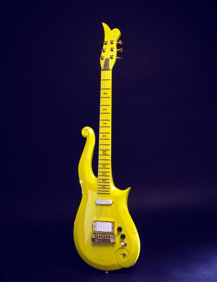 Yellow guitar