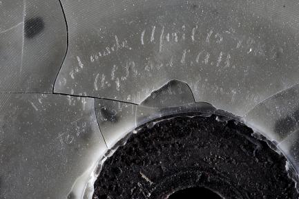 Bell Phonorecord - Inscription Detail
