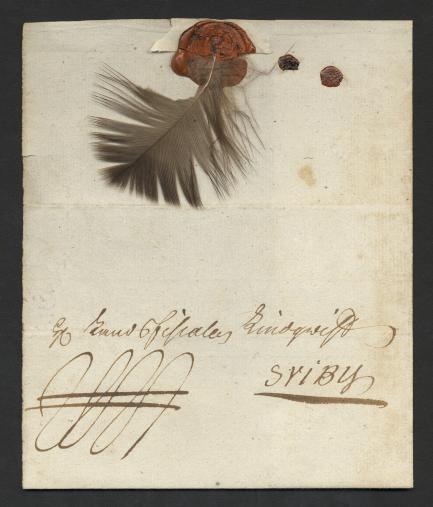 Swedish feather letter