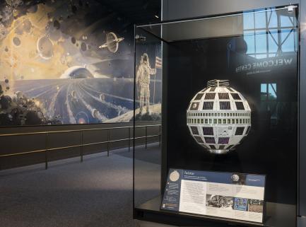 Telstar satellite on display