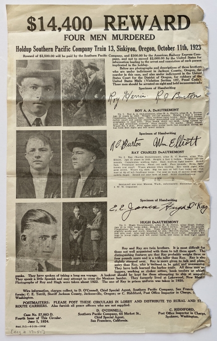 Wanted poster