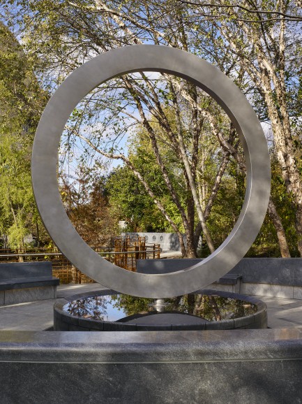 Close up of National Native American Memorials