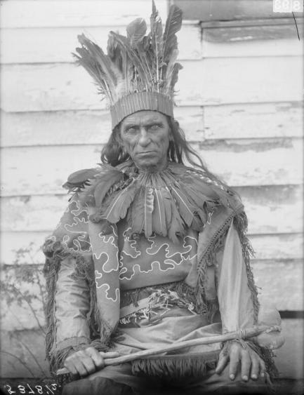 Brady in traditional dress