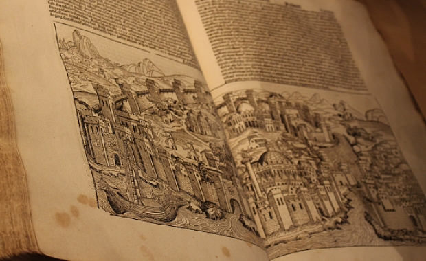 book pages